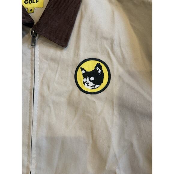 Golf Wang Tan Grandpa Jacket Size Medium - Picture 2 of 9